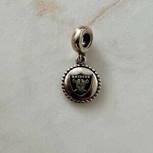 Pandora Silver Charm Raiders